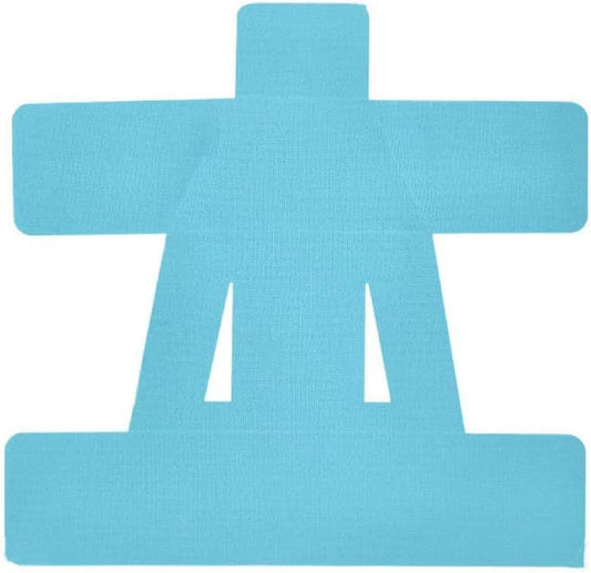 10 - Count Pre - Cut Kinesiology Tape for Shoulder Pain Relief, Waterproof & Breathable, Elastic Athletic Tape for Shoulder Support & Muscle Sports(Super Good qualiey) (Purple)