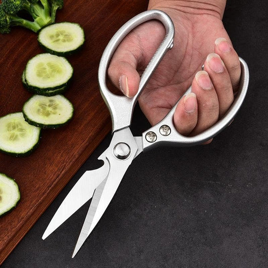 2 - Pcs Kitchen Scissors Set, All - Purpose Heavy - Duty Kitchen Shears with Anti - Slip Handle & Safety Lock(Super good qualiey)