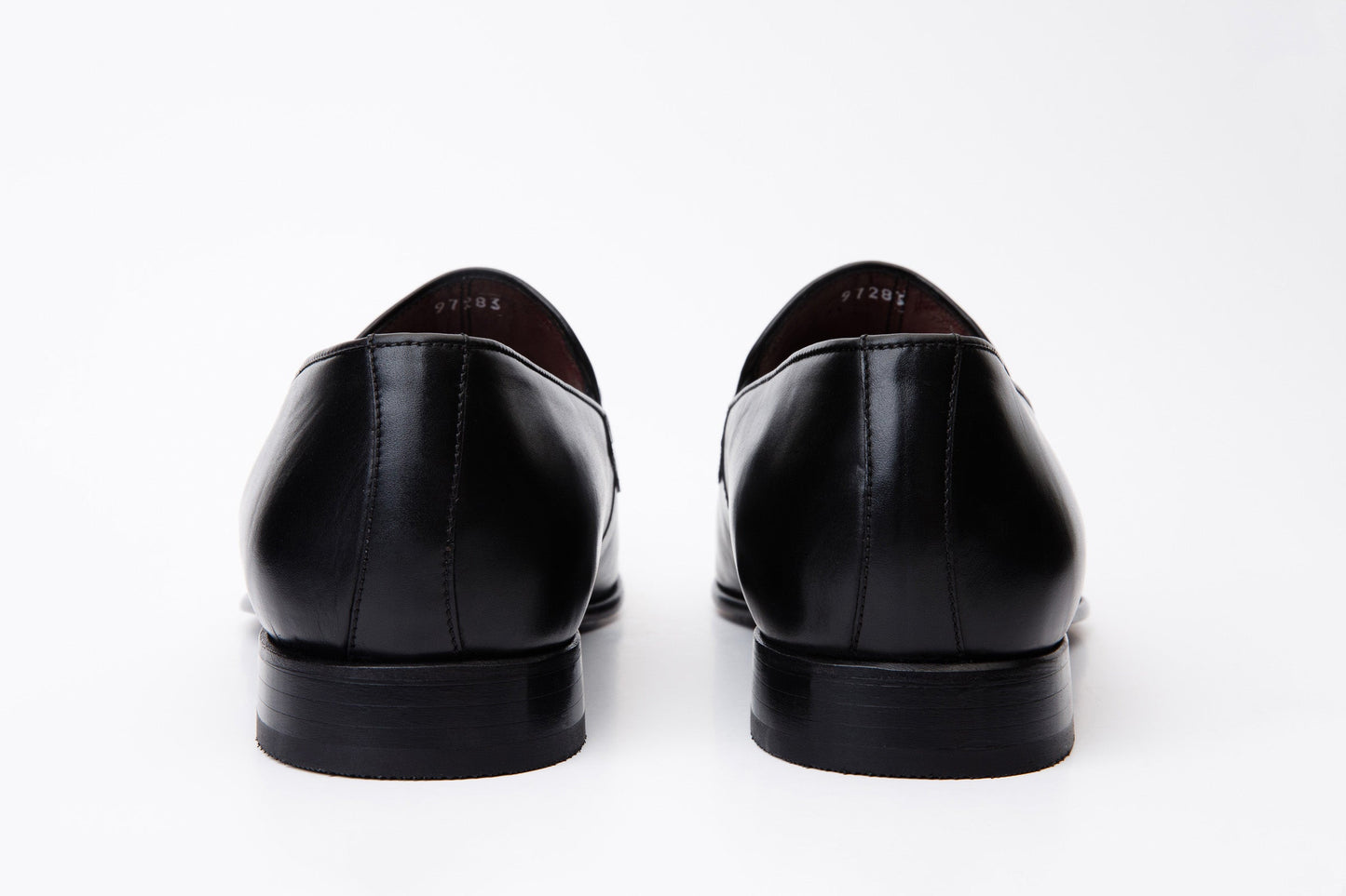 The Pusan Black Leather Bit Loafer Men Shoe Final Sale!