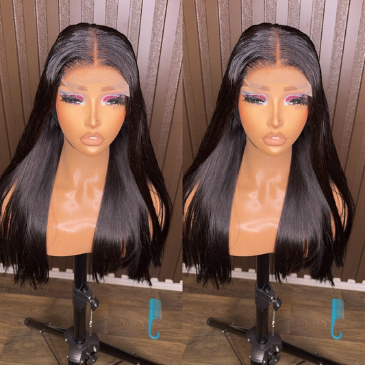 Black bone straight raw Vietnamese hair