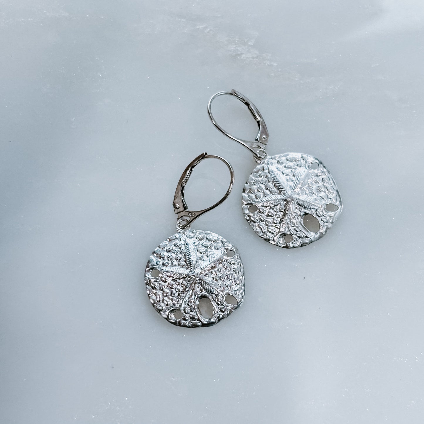 Beachcomers Sand Dollar Earrings