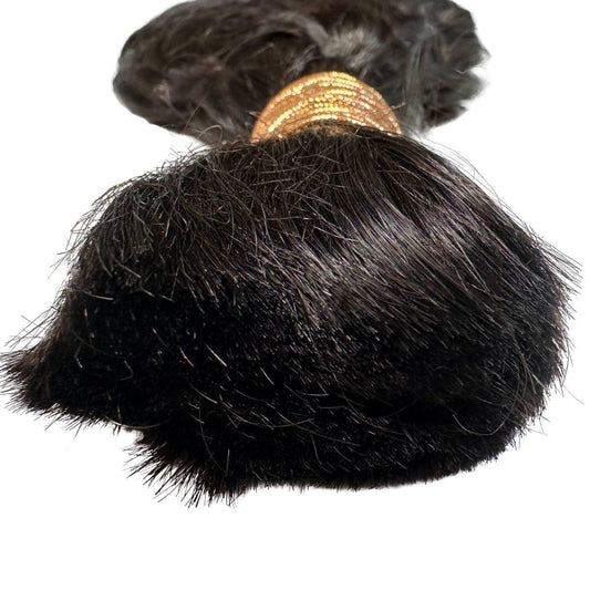 Beach Wave Bulk 100% Human Braiding Hair