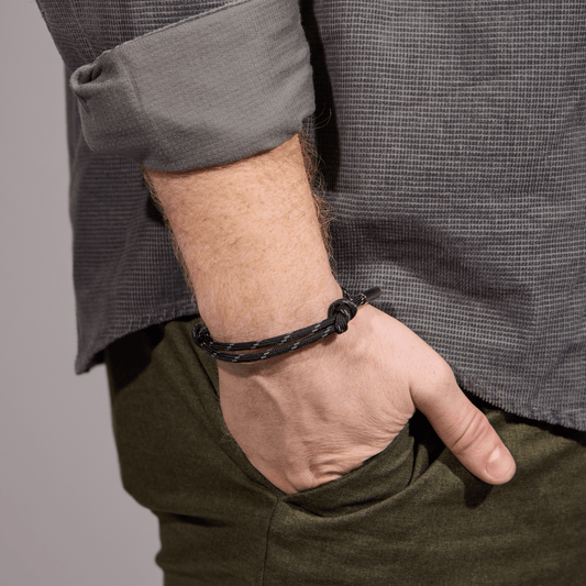 Black Cord Bracelet