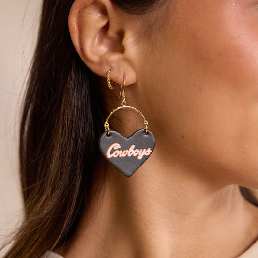 Black Oklahoma State University Cowboys Lover