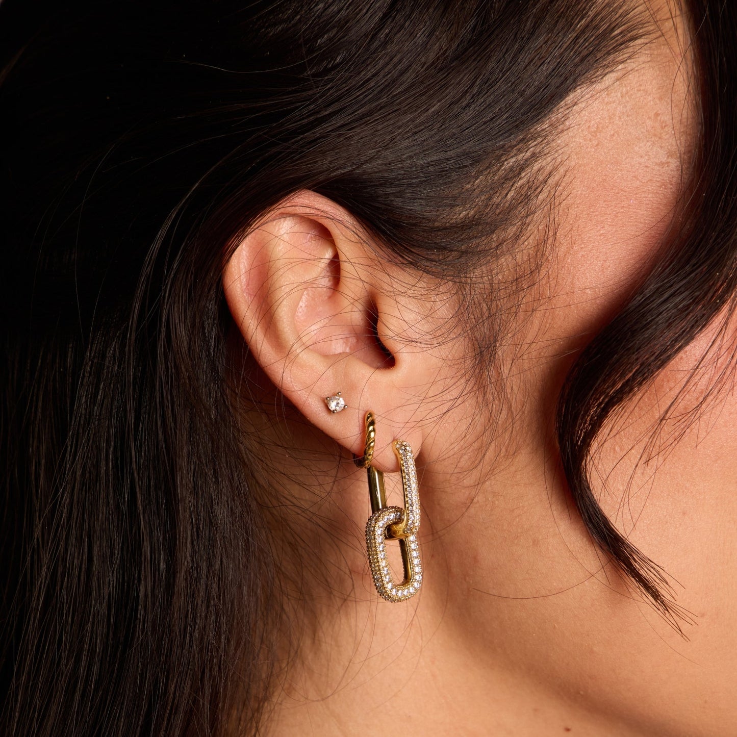 Gold Classics Dainty Earring Set