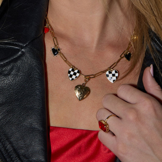 Heartbreaker Charm Necklace