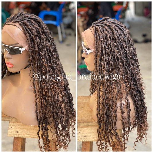 Soft Locs Wig - Faux Locs Full Lace - African Queen