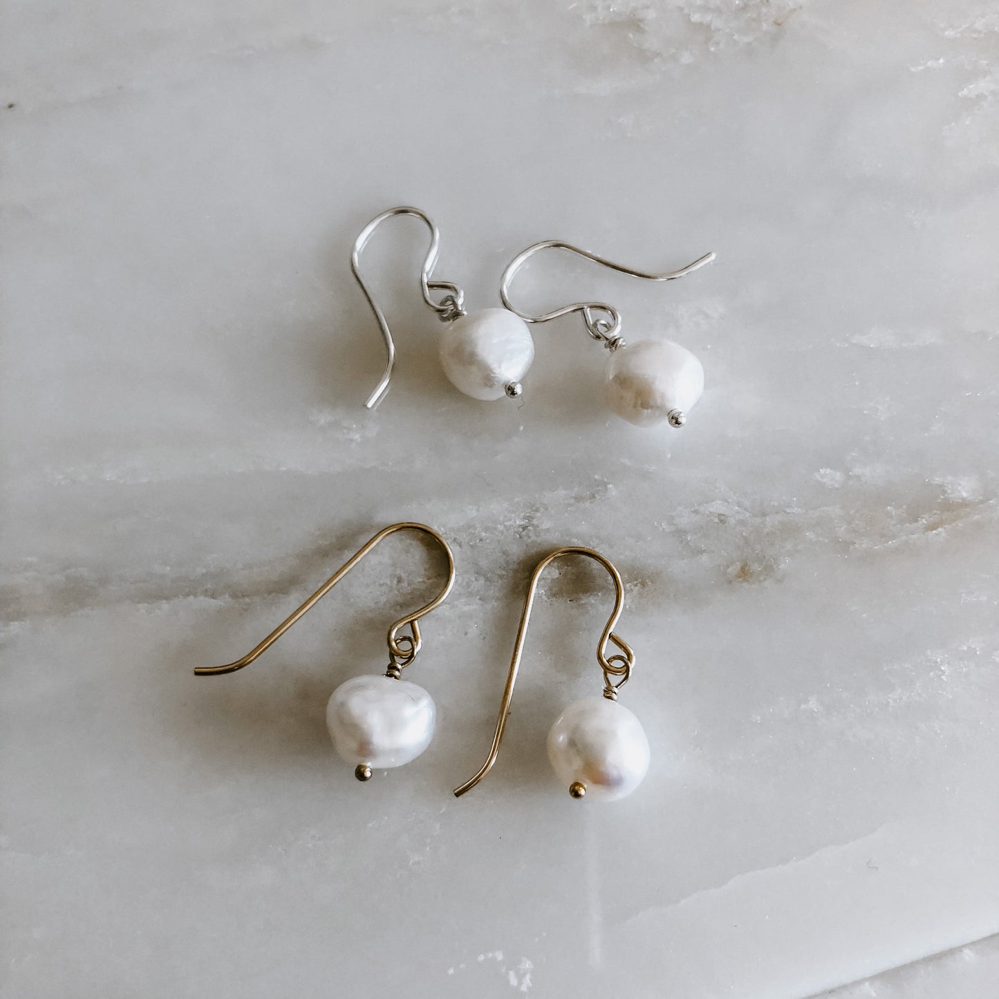 Pearl Baby Drop Earrings