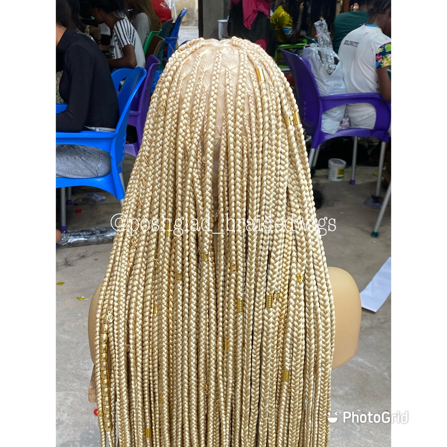 SHADE KNOTLESS (premium blonde )