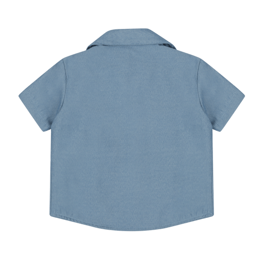 Baby Hemd Short Sleeve Button Down Shirt | Multicultural Kids Clothing