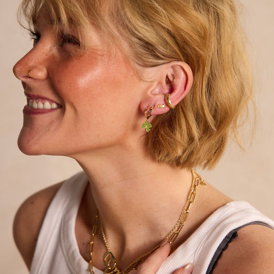 Lucky Dainty Earrings Set