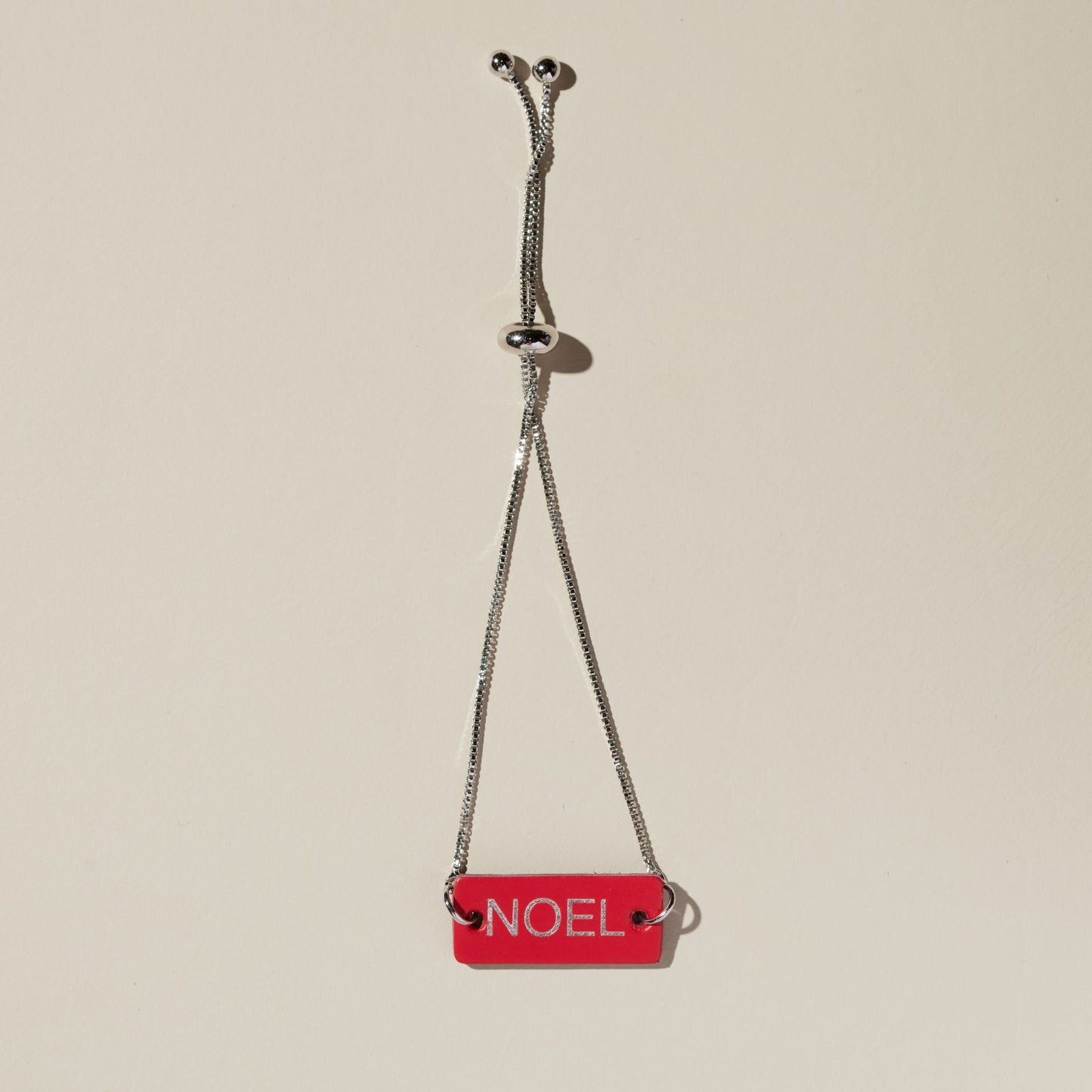 Silver Custom ID Bolo Bracelet