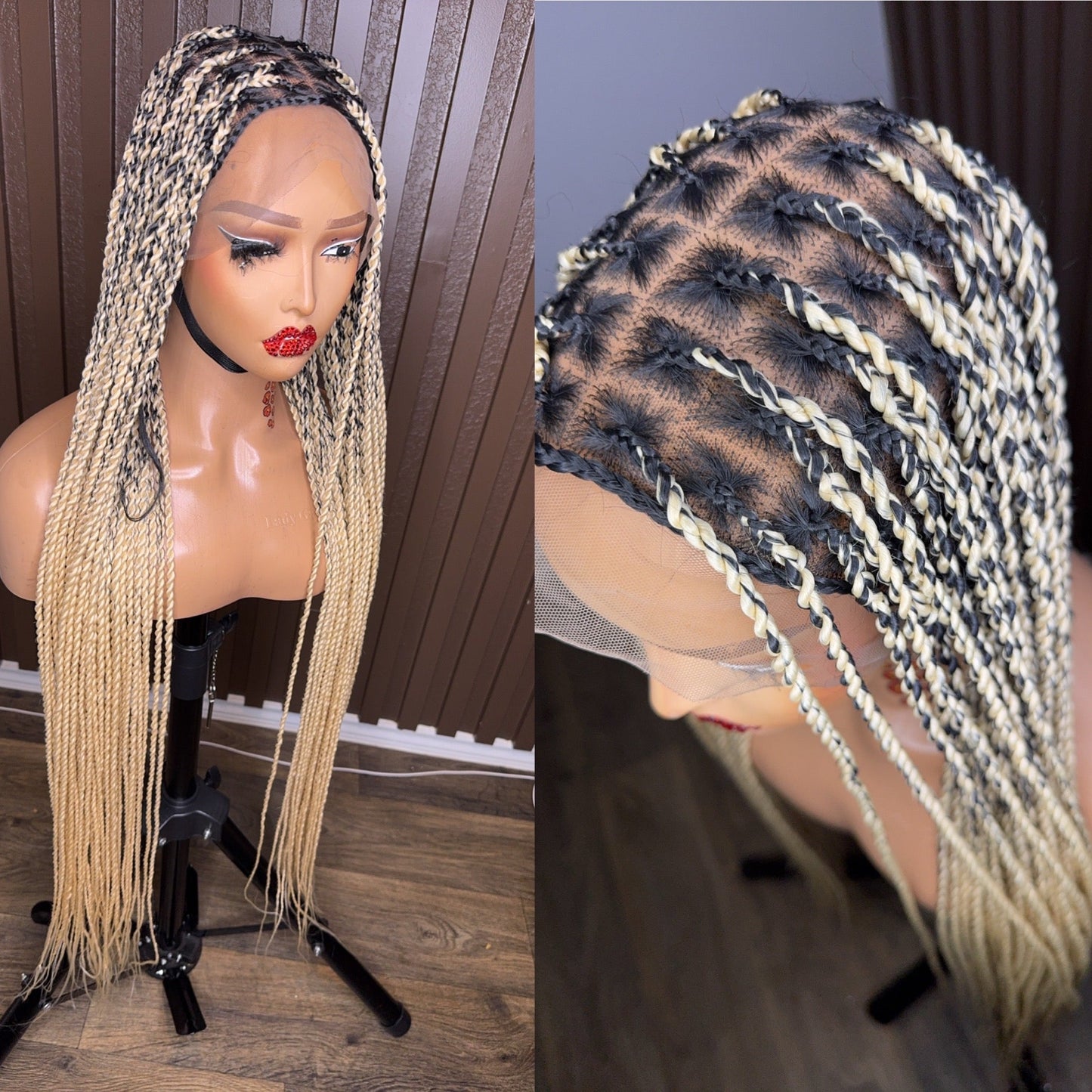 Twist braided wig all color