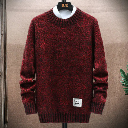 Knitted Sweater Tops and Bottoming Shirts