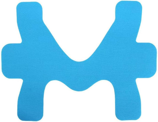 10 - Pcs Precut Kinesiology Tape for Ankle, Cotton Breathable Elastic Athletic Tape, Ankle Sprain Relief, Ligament & Muscle Support（Super Good qualiey） (Yellow)