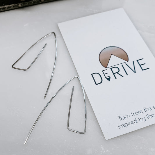 Triangle Arch Threader Earrings