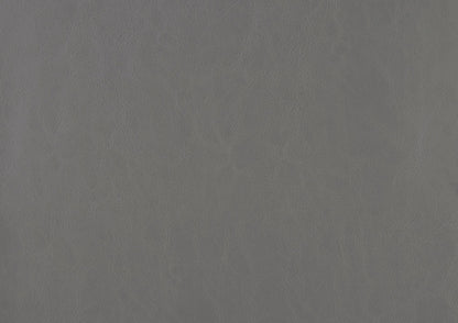 1pc Rocking Chair Gray Faux Leather Upholstery Button Tufted Solid Wood Furniture