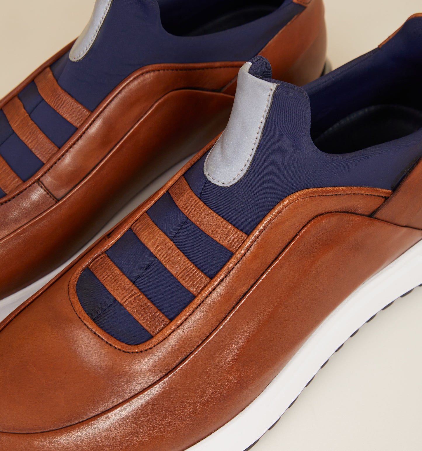 The Sonoma Tan Leather Men Sneaker