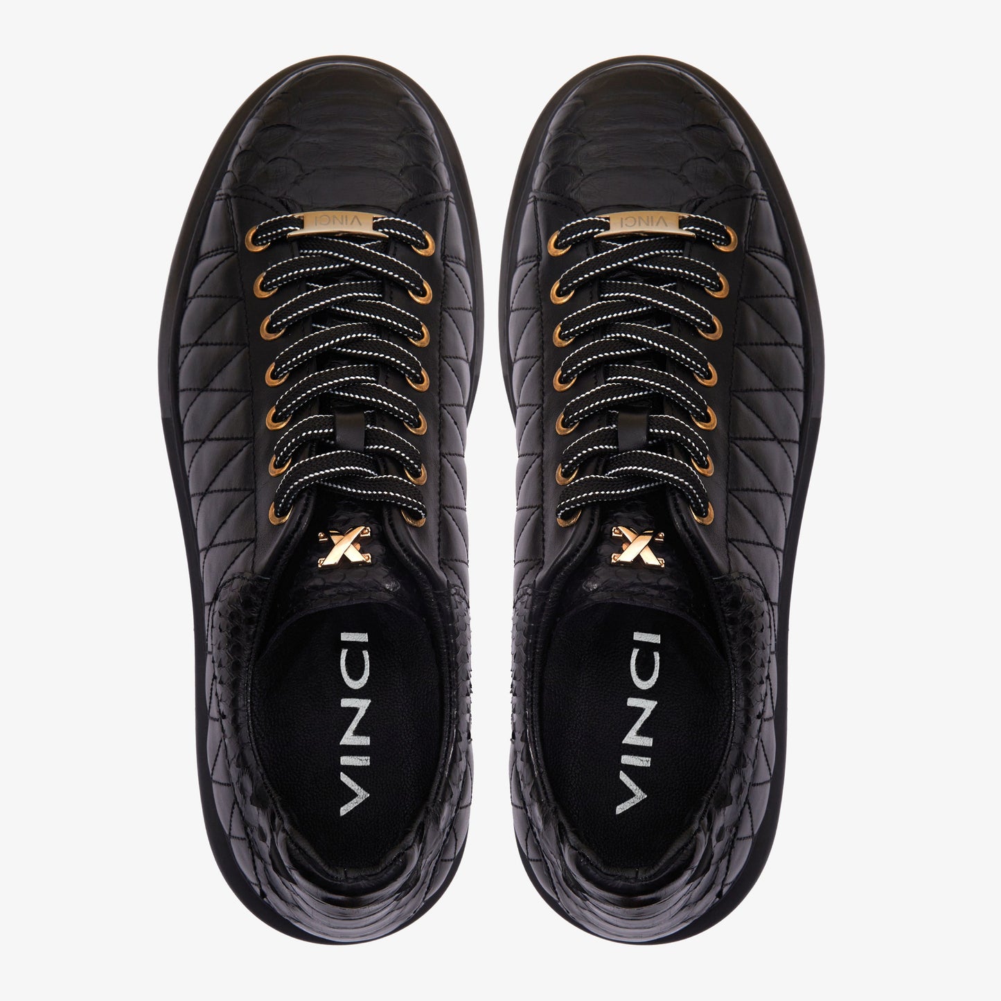 The Adler Black Snk Leather Men Sneaker Limited Edition