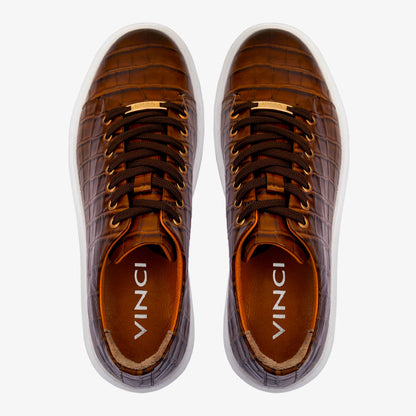 The Dublin Tan Leather Men Sneaker