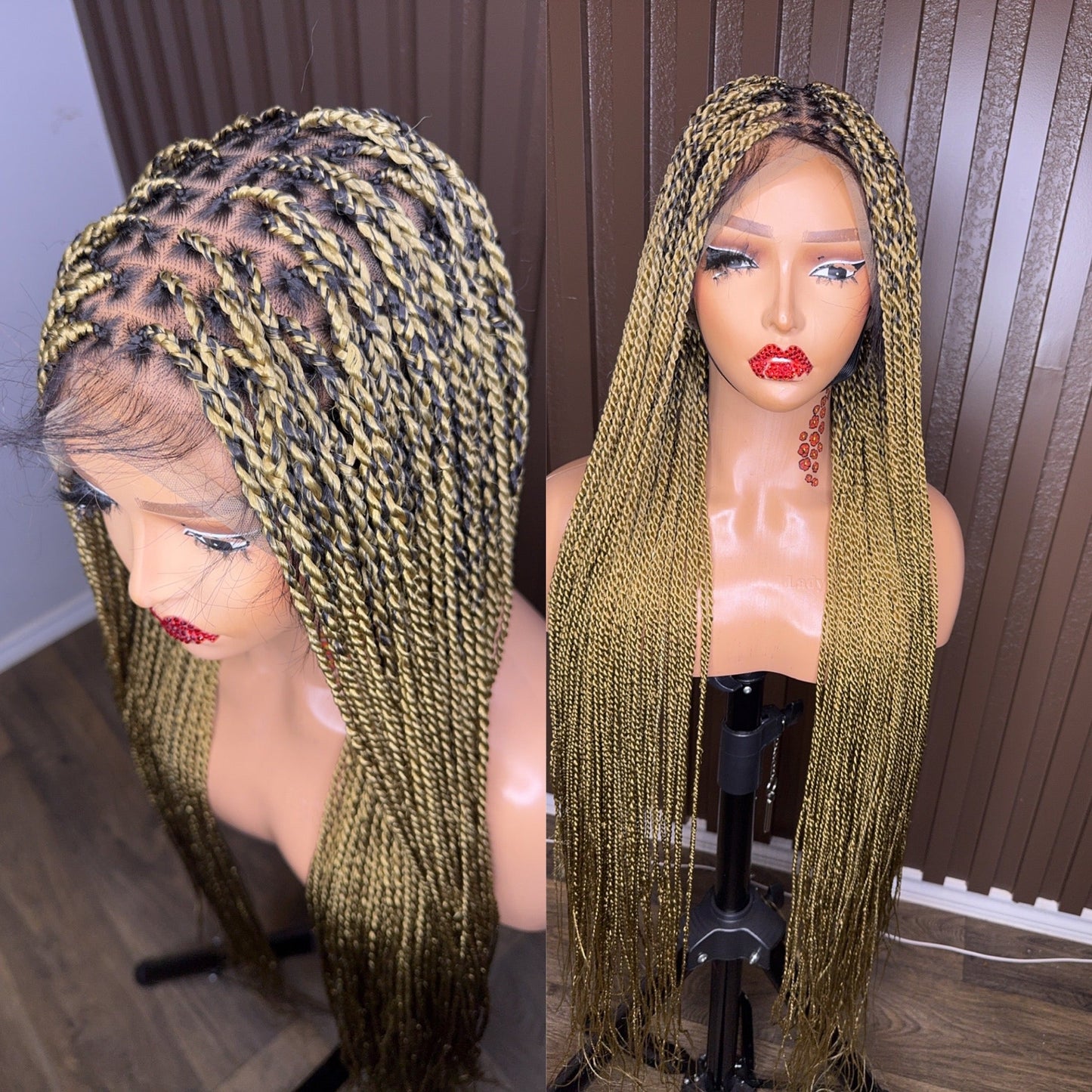 Twist braided wig all color