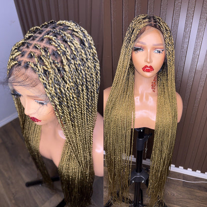 Twist braided wig all color