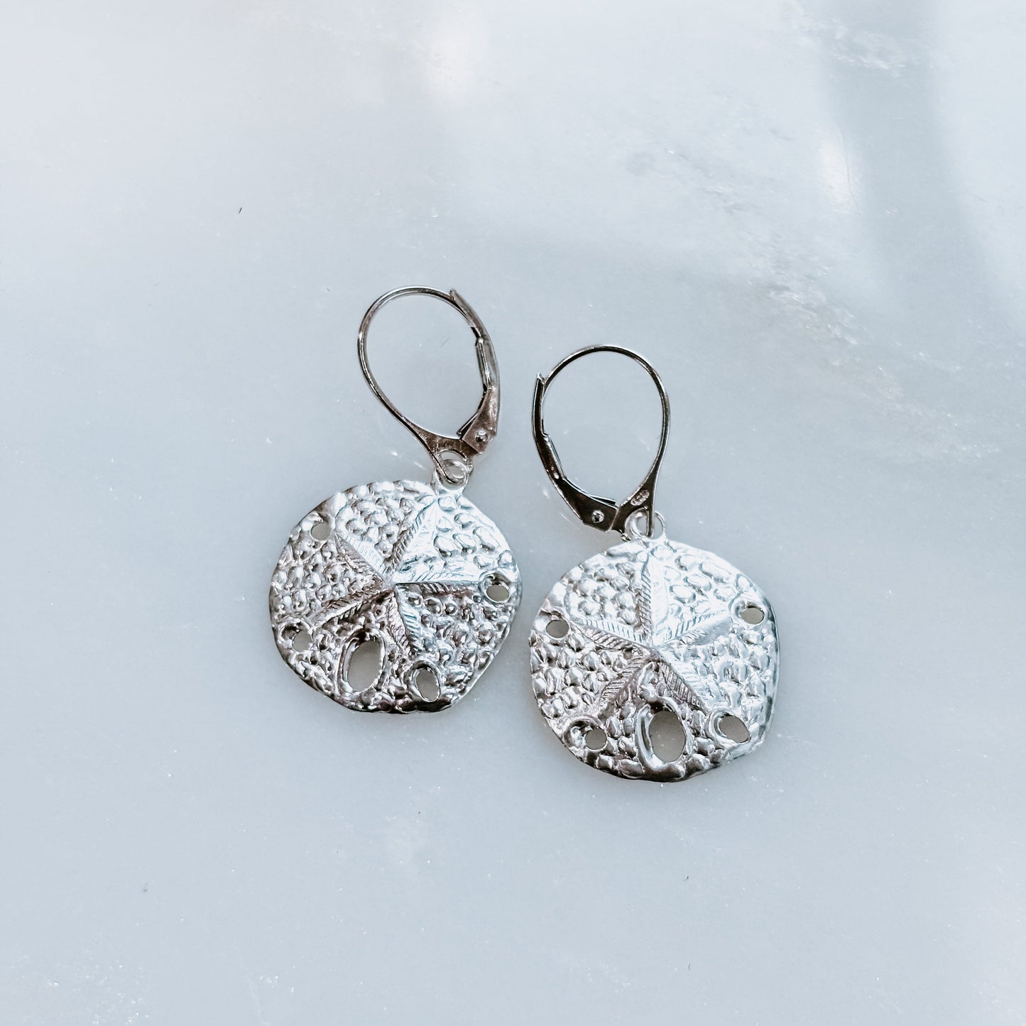 Beachcomers Sand Dollar Earrings