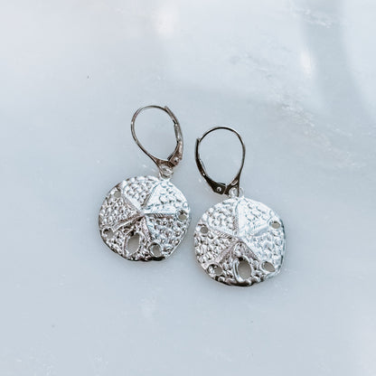 Beachcomers Sand Dollar Earrings