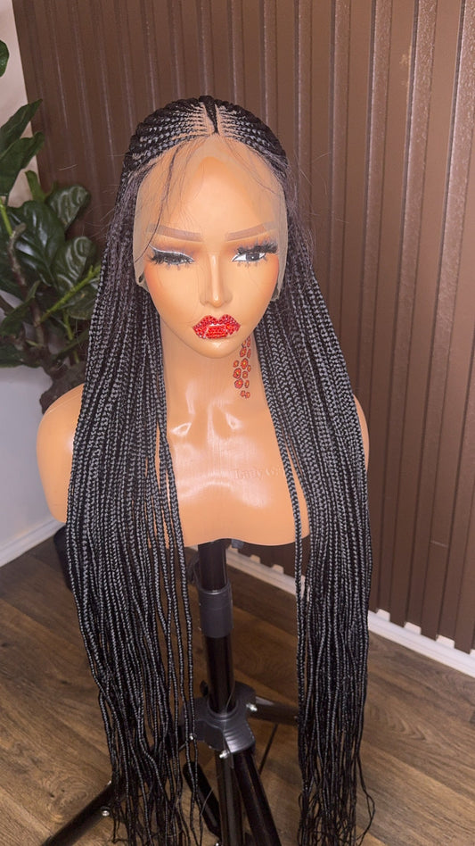 MILA Braided Wig - Synthetic Full Machine Wig