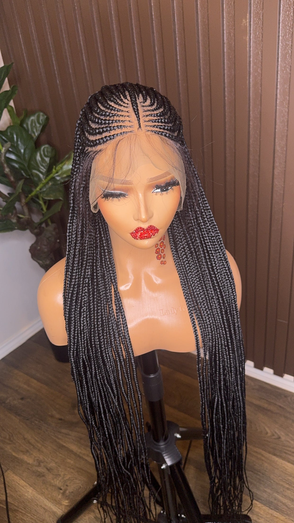 MILA Braided Wig - Synthetic Full Machine Wig