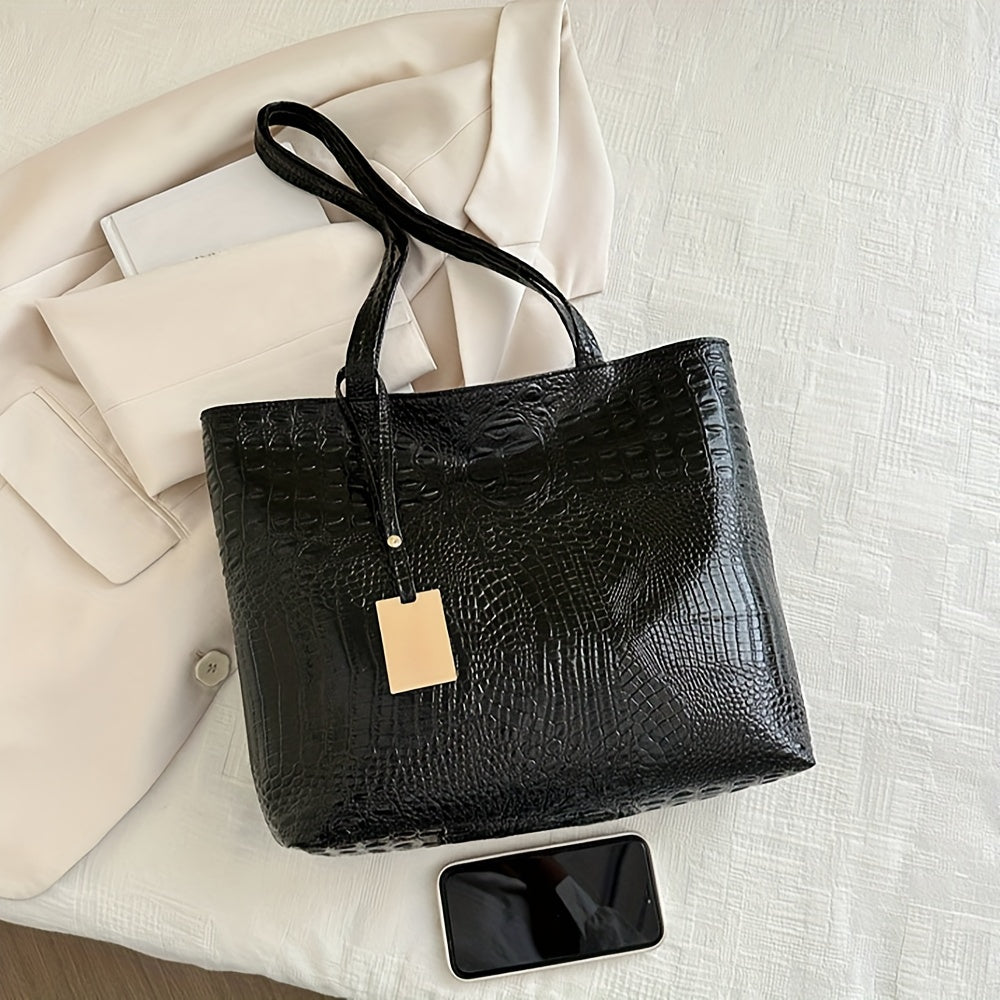 Business Casual Large Capacity Tote Bag,