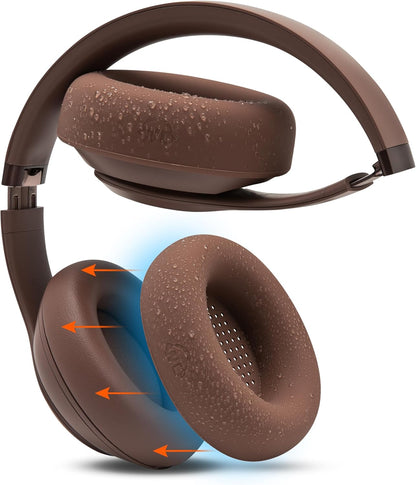 WC SweatZ Studio Pro - Patented Protective Silicone Earpad Covers for Beats Studio Pro Made by Wicked Cushions | Sweatproof & Easily Washable | Black