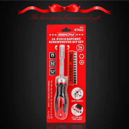 11-Piece Precision Screwdriver Set - Magnetic Mini Screwdrivers for Eyeglasses, Watches, Computers, Laptops, Phones - Phillips, Slotted, Torx, Non-Slip Handle, Portable Storage Bag Included