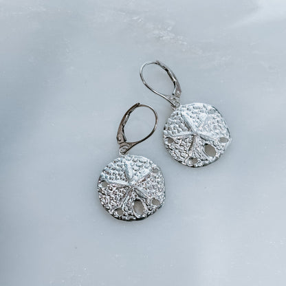 Beachcomers Sand Dollar Earrings
