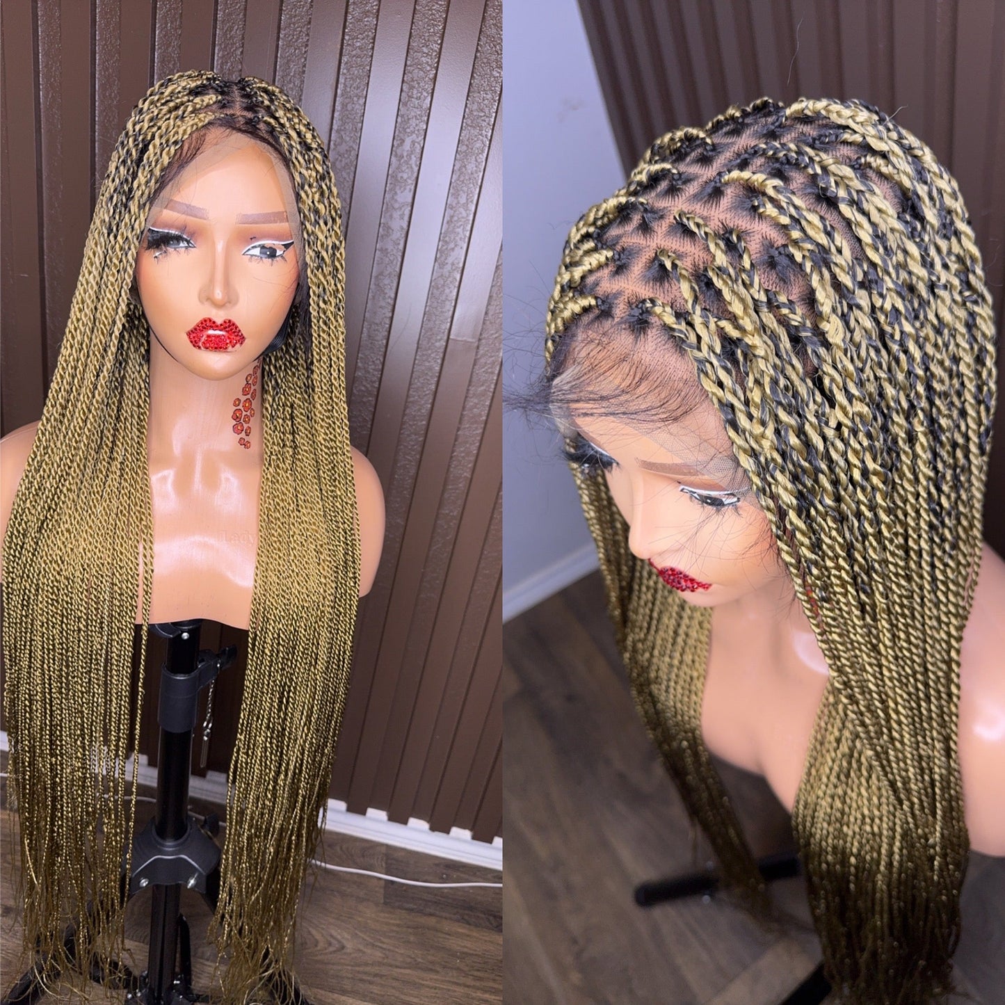Twist braided wig all color