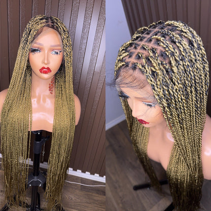 Twist braided wig all color