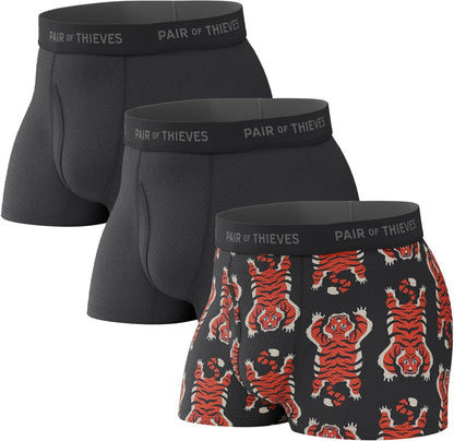 Pair of Thieves SuperFit Men’s Trunks – Breathable Mesh Cooling, Everyday Comfort, Easy-Access Fly