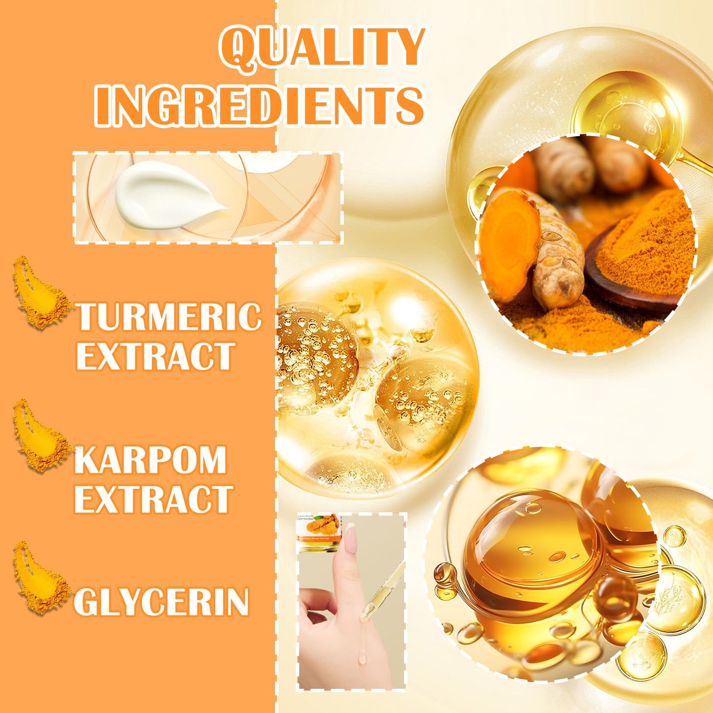 11PCS Turmeric Skincare Set, Skin Care Set with Turmeric Face Wash, Eye Cream, Toner, Facial Cream, Face Serum, Moisturizing Tinted Lip Balm, Under Eye Patches Set with 3 Honey Facial Masks