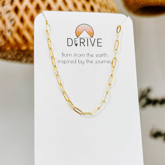 Dainty Paperclip Chain Anklet