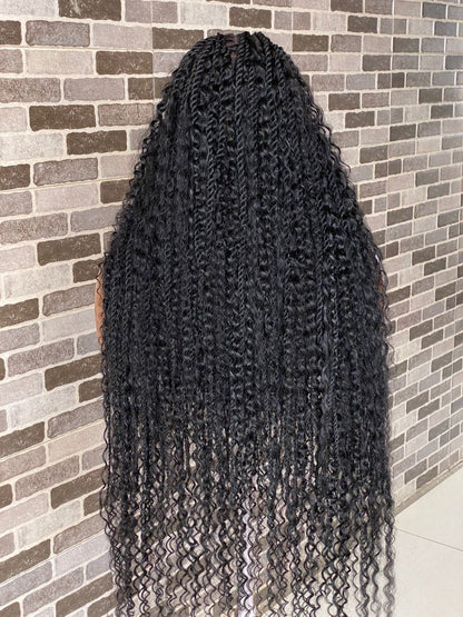 Senegalese bohemian -(100-% Humanhair curls (TARA
