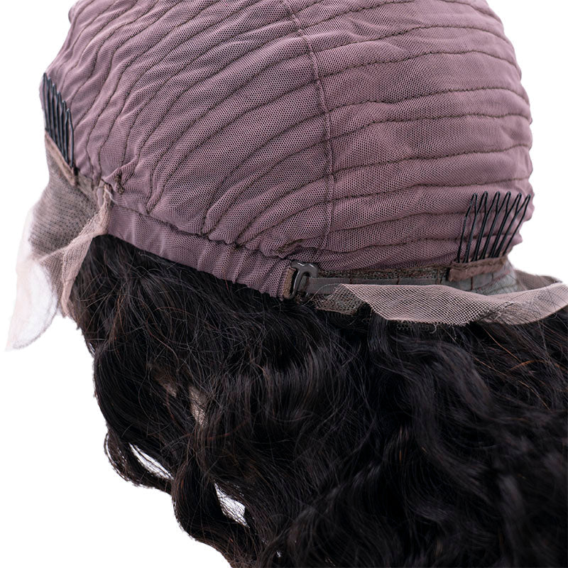 Deep Wave 13x4 HD Lace Front Human Hair Wig