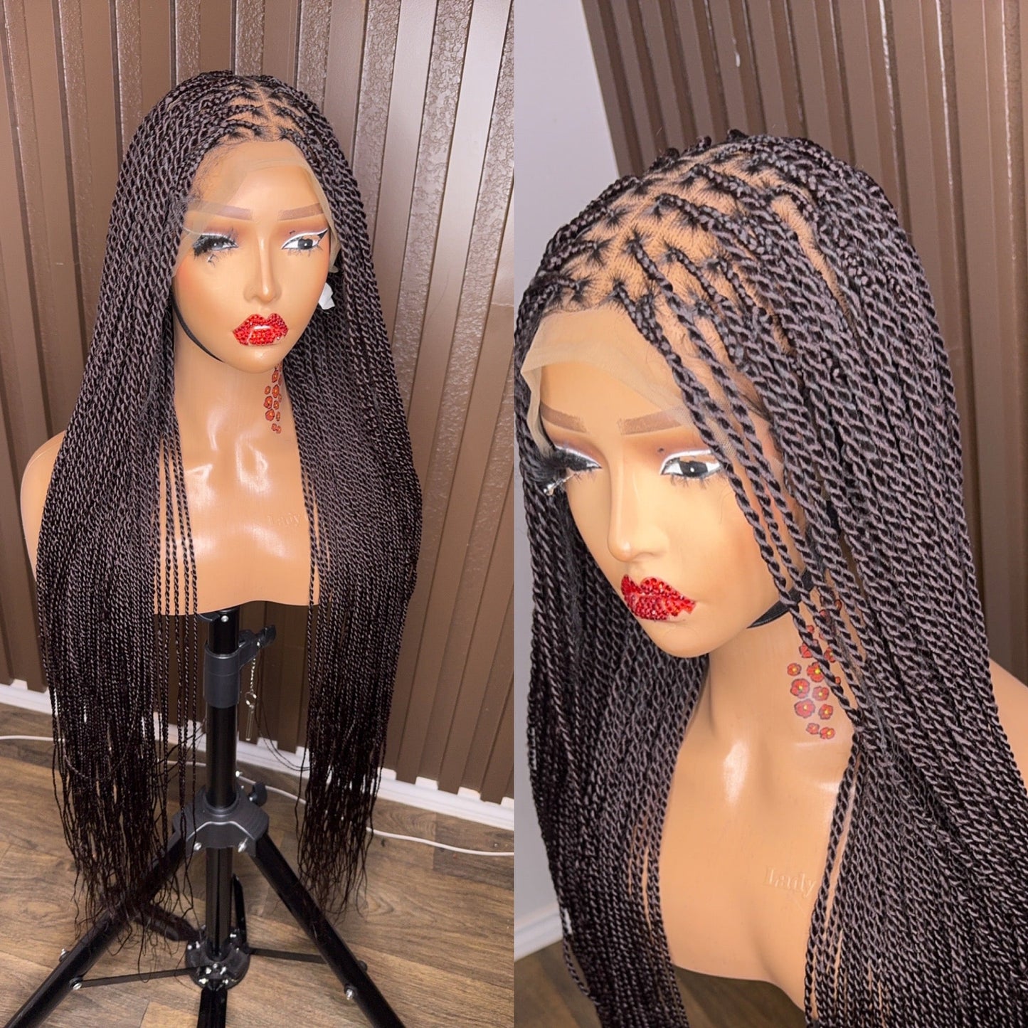 Twist braided wig all color