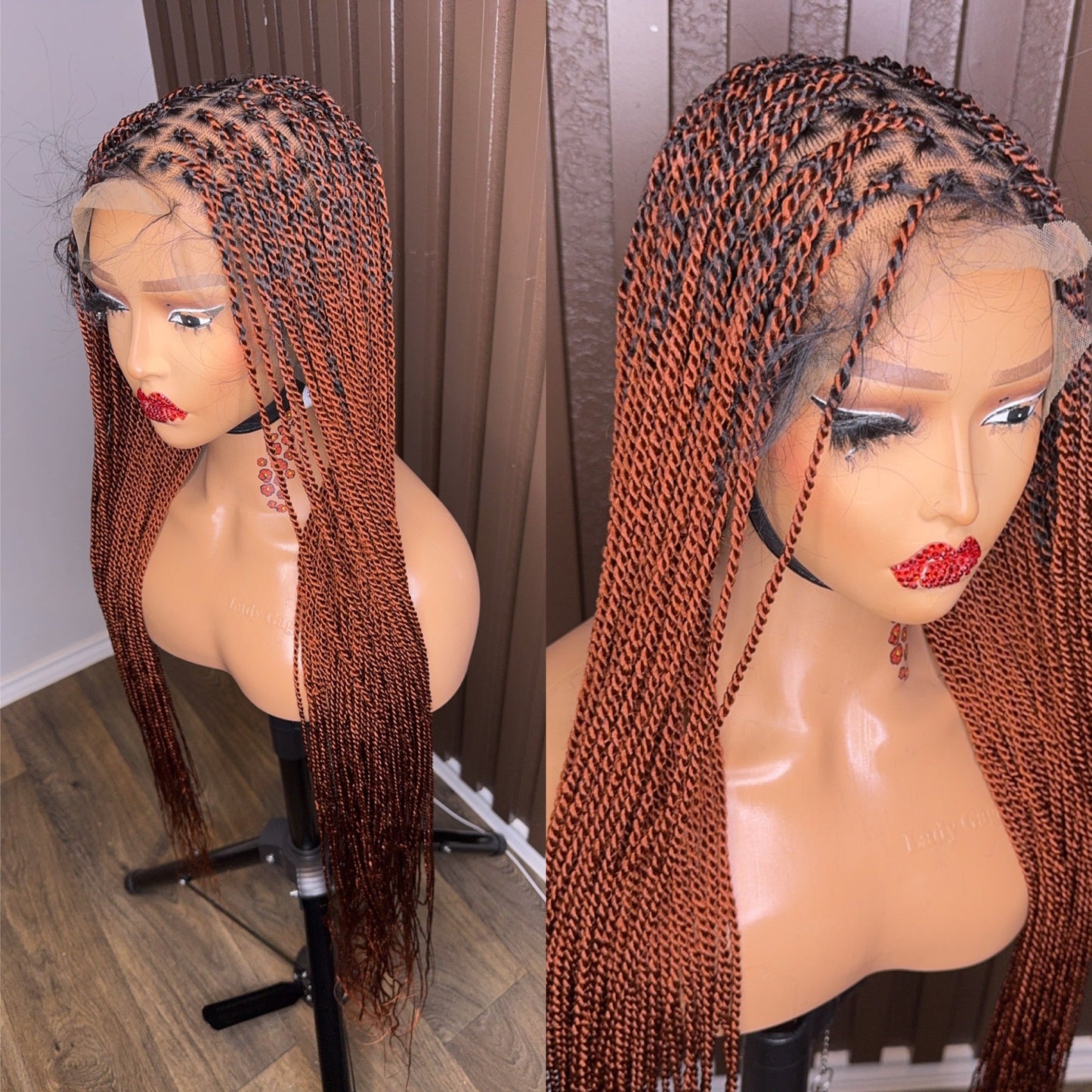 Twist braided wig all color