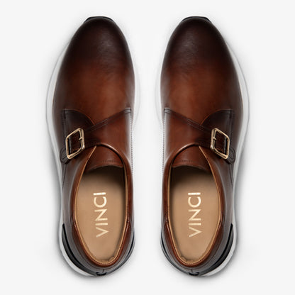 The Torino Tan Leather Men Sneaker