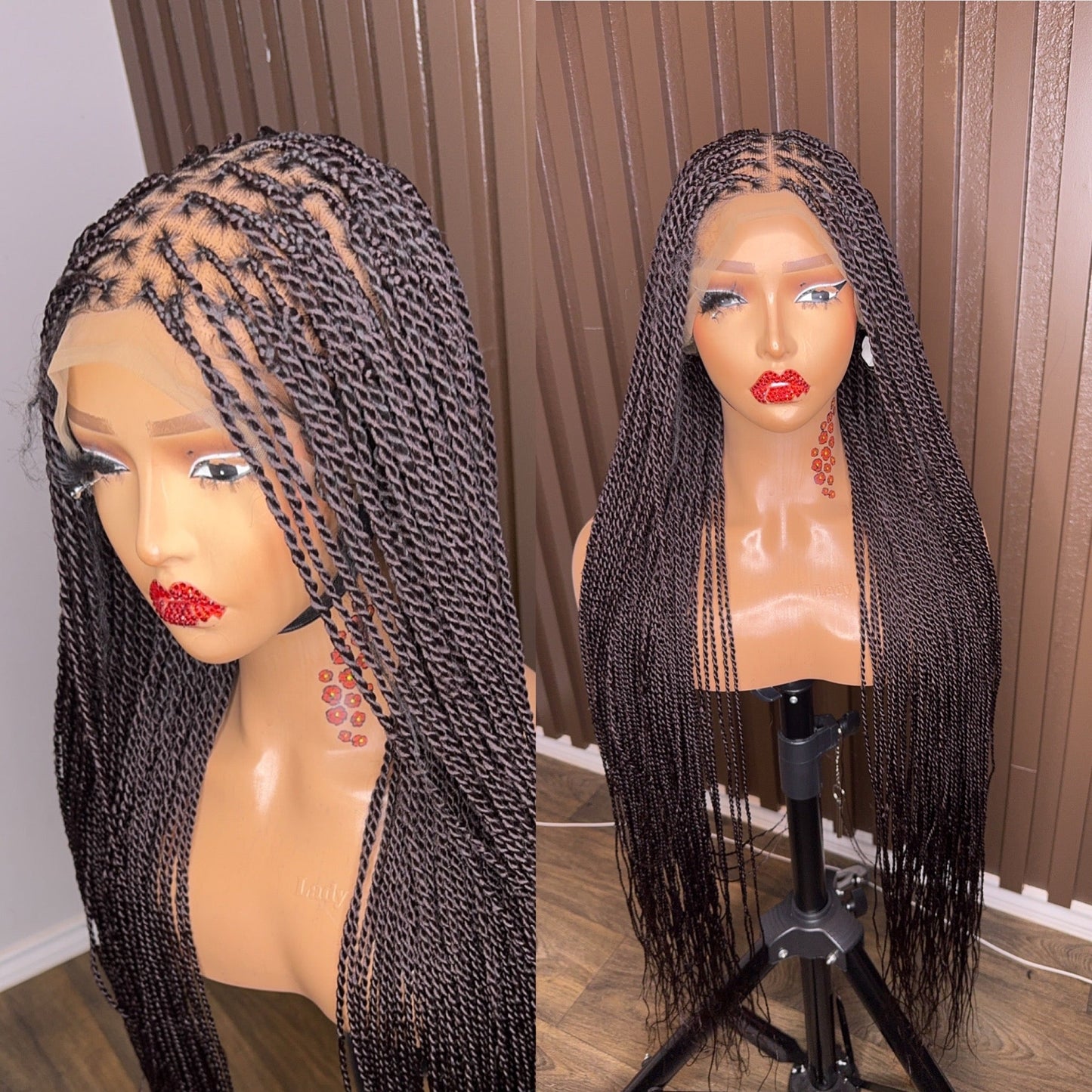Twist braided wig all color