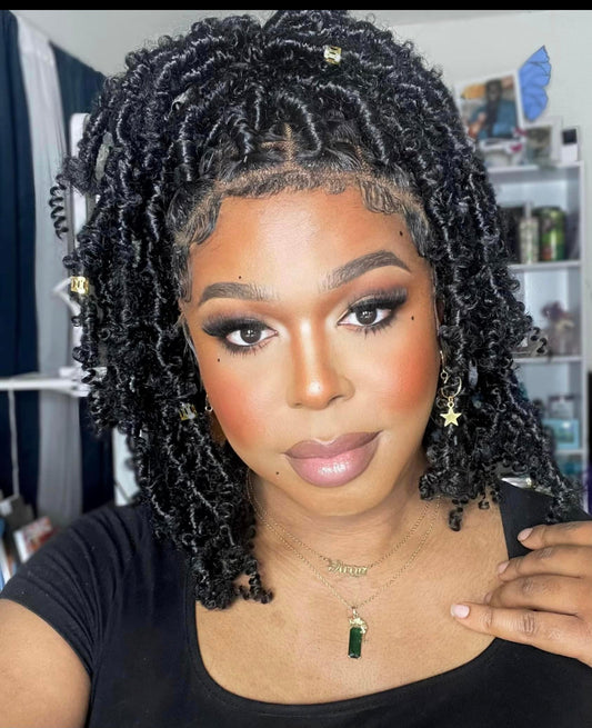 Short Butterfly Locs - Rebecca