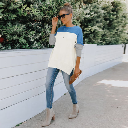 Triple Tone Long Knit Sweater