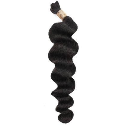 Loose Wave Bulk 100% Human Braiding Hair