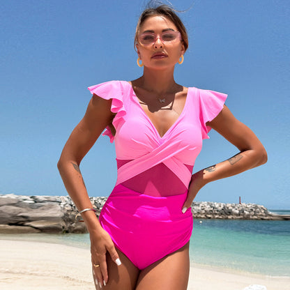 Swimsuit Bikini Women Quick Drying Sports Swimsuit