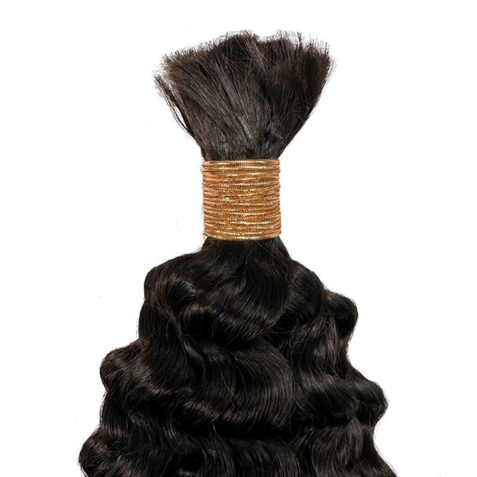 Ocean Wave Bulk 100% Human Braiding Hair